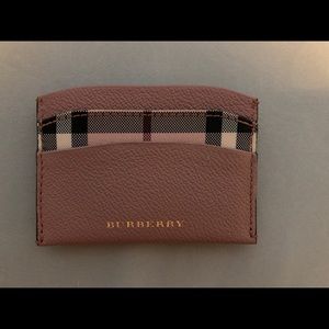 Burberry Pink Card Case